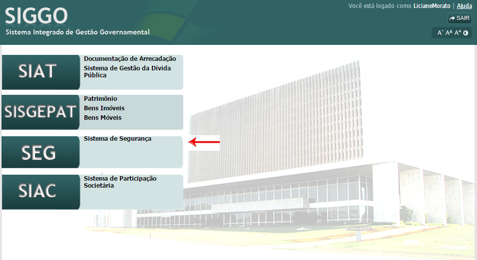 Manual do Usuário SCA - Segurança e Controle de Acesso